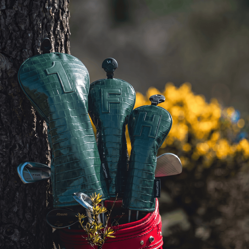 Premium Emerald Scale Headcover - HeadCaddy