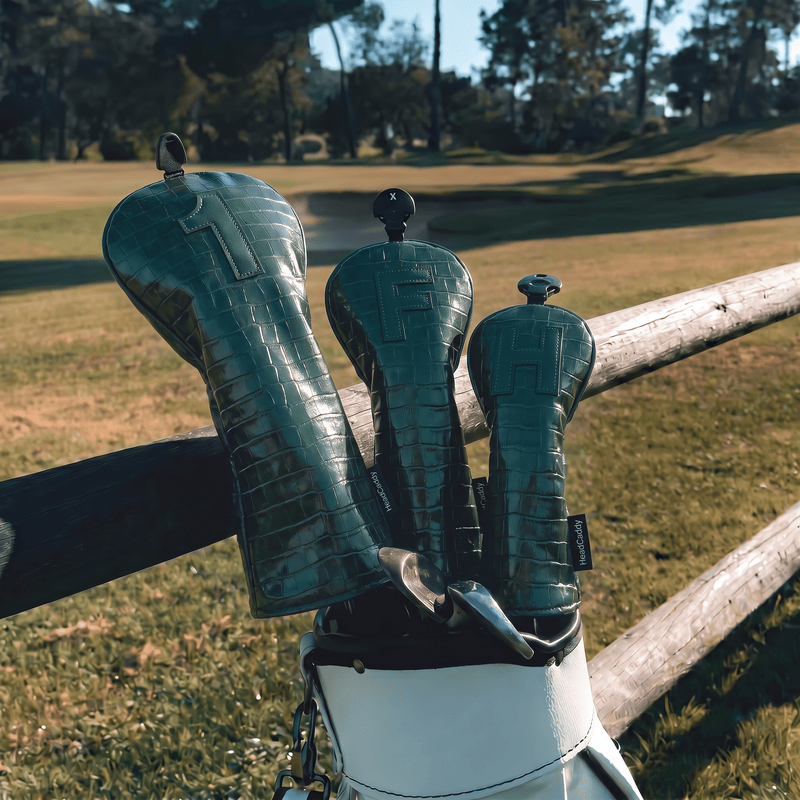 Premium Emerald Scale Headcover - HeadCaddy