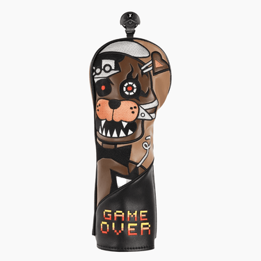 Premium Game Over Bear Headcover - HeadCaddy