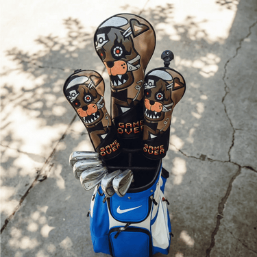 Premium Game Over Bear Headcover - HeadCaddy