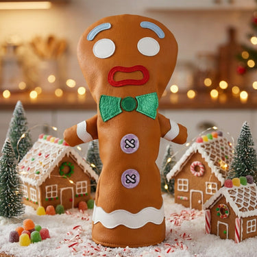 Premium Gingerbread Headcover - HeadCaddy