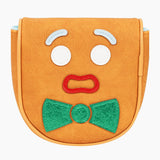 Premium Gingerbread Mallet Brown Putter Cover - HeadCaddy