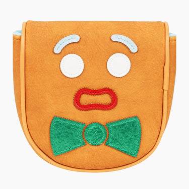 Premium Gingerbread Mallet Brown Putter Cover - HeadCaddy