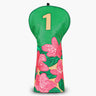 Premium Green Blossom Headcover - HeadCaddy