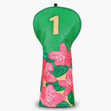 Premium Green Blossom Headcover - HeadCaddy