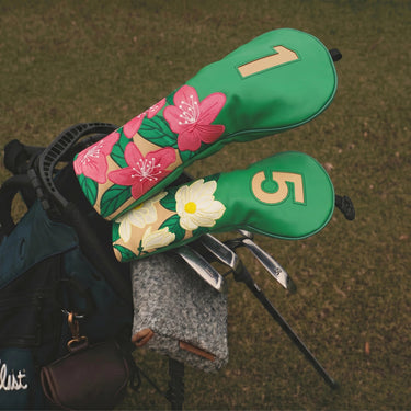Premium Green Blossom Headcover - HeadCaddy