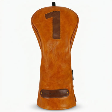 Premium Heritage Brown Headcover - HeadCaddy