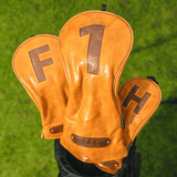 Premium Heritage Brown Headcover - HeadCaddy