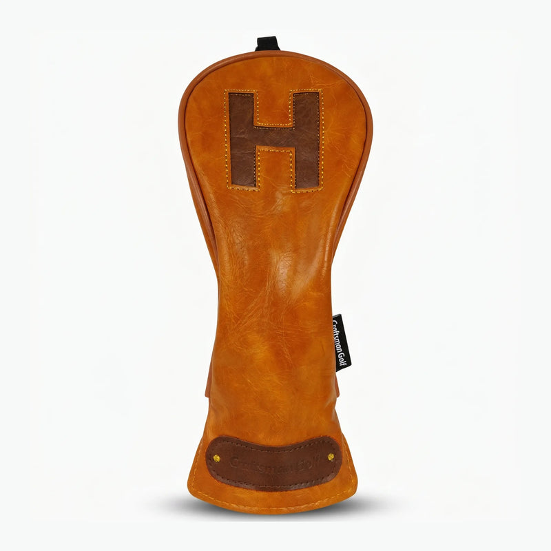 Premium Heritage Brown Headcover - HeadCaddy