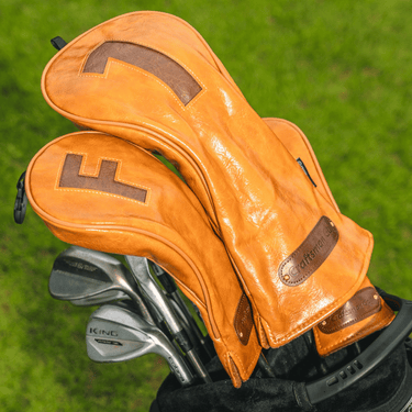 Premium Heritage Brown Headcover - HeadCaddy