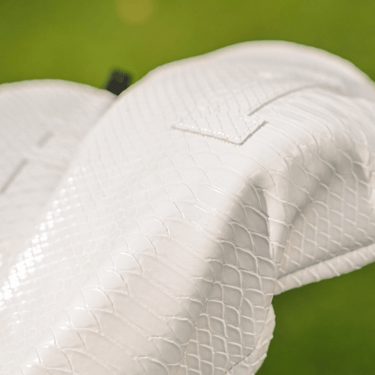 Premium Ivory Snake Headcover - Lifestyle