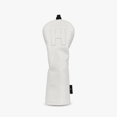 Premium Ivory Snake Headcover - HeadCaddy