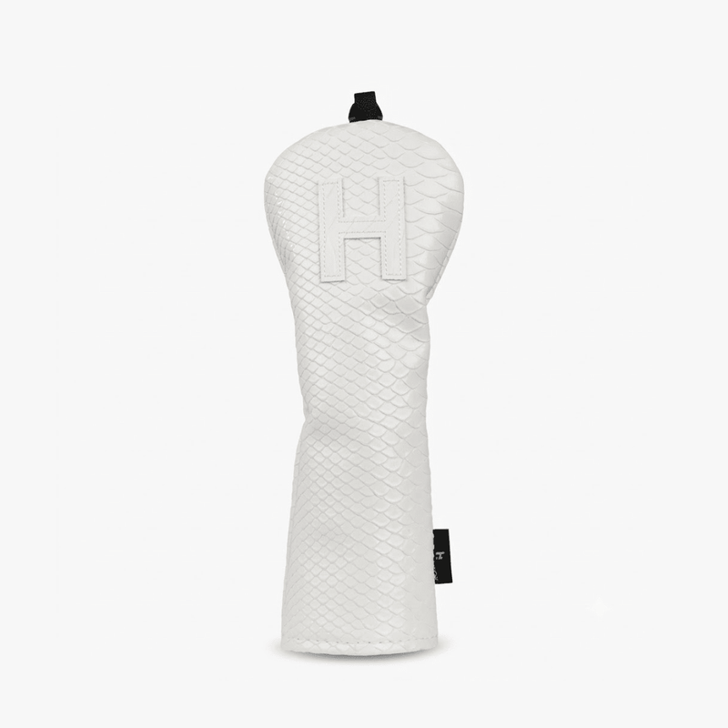 Premium Ivory Snake Headcover - HeadCaddy