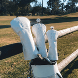 Premium Ivory Snake Headcover - HeadCaddy