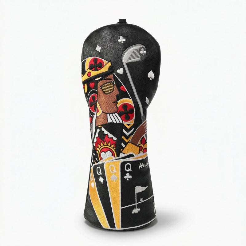 Premium King of Clubs Headcovers - HeadCaddy