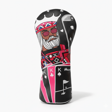 Premium King of Clubs Headcovers - HeadCaddy