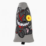 Premium Mad Teddy Blade Putter Gray Cover - HeadCaddy