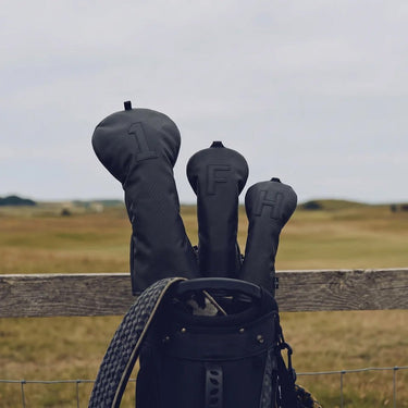 Premium Matte Black Carbon Headcover - HeadCaddy