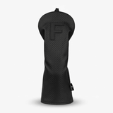 Premium Matte Black Carbon Headcover - HeadCaddy