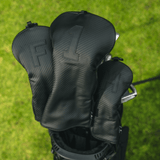 Premium Matte Black Carbon Headcover - Lifestyle