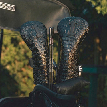 Premium Midnight Croc Headcover - HeadCaddy