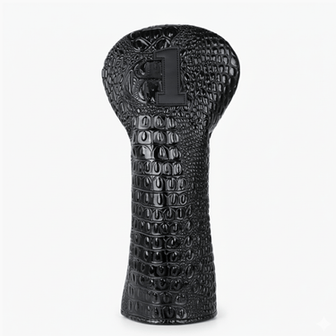 Premium Midnight Croc Headcover - HeadCaddy