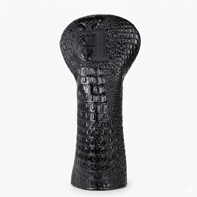 Premium Midnight Croc Headcover - HeadCaddy