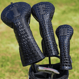 Premium Midnight Croc Headcover - HeadCaddy