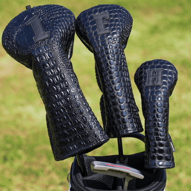 Premium Midnight Croc Headcover - HeadCaddy