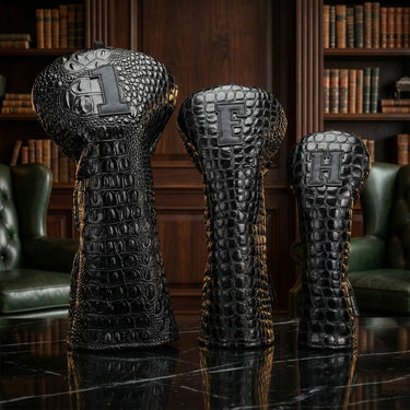 Premium Midnight Croc Headcover - HeadCaddy