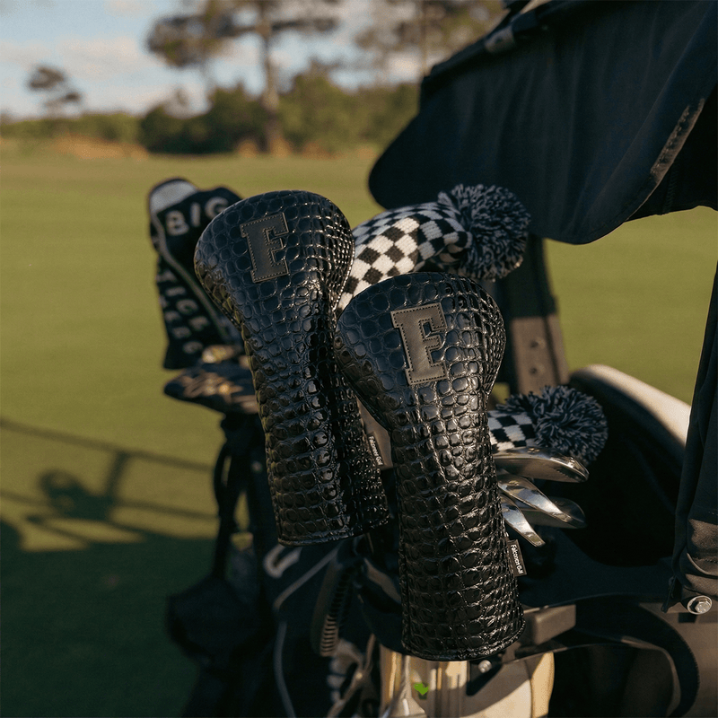 Premium Midnight Croc Headcover - HeadCaddy