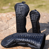 Premium Midnight Croc Headcover - HeadCaddy