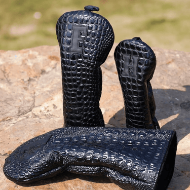 Premium Midnight Croc Headcover - HeadCaddy