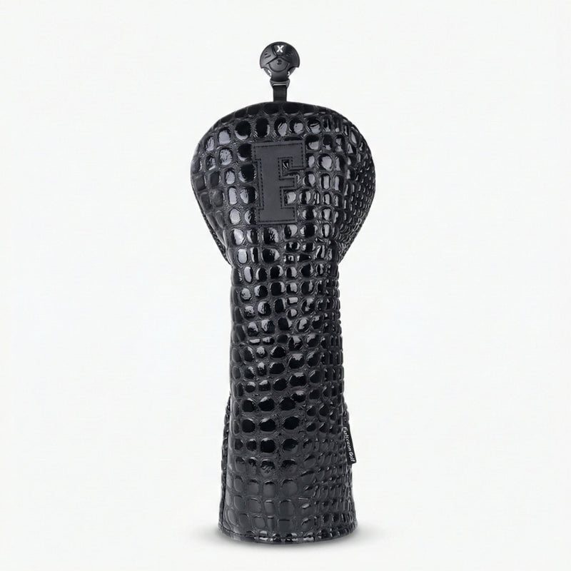 Premium Midnight Croc Headcover - HeadCaddy