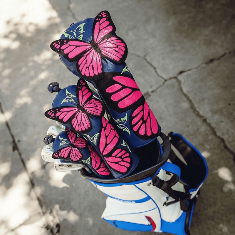 Premium Neon Butterfly Headcover - HeadCaddy
