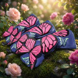 Premium Neon Butterfly Headcover - HeadCaddy