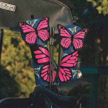 Premium Neon Butterfly Headcover - HeadCaddy