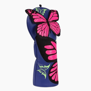 Premium Neon Butterfly Headcover - HeadCaddy