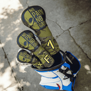 Premium No Pain No Gain Headcover - HeadCaddy