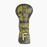 Premium No Pain No Gain Headcover - HeadCaddy