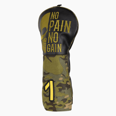 Premium No Pain No Gain Headcover - HeadCaddy