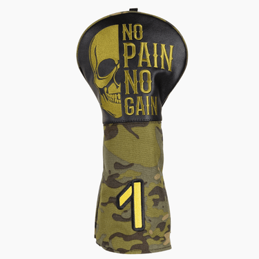 Premium No Pain No Gain Headcover - HeadCaddy