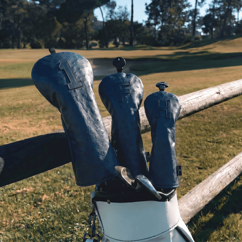 Premium Ostrich Headcover - HeadCaddy