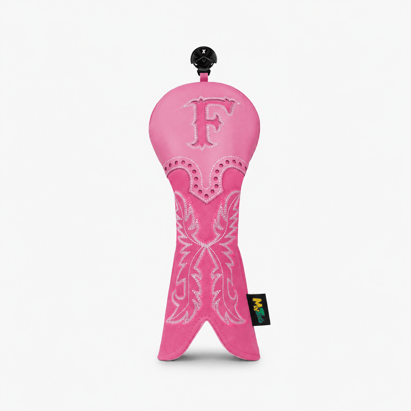 Premium Pink Cowboy Headcover - HeadCaddy