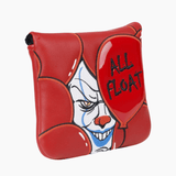 Premium Red Grin Mallet Putter Cover - HeadCaddy