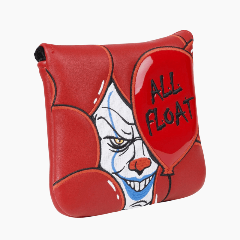 Premium Red Grin Mallet Putter Cover - HeadCaddy