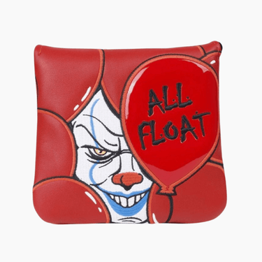 Premium Red Grin Mallet Putter Cover - HeadCaddy