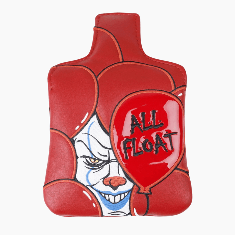 Premium Red Grin Mallet Putter Cover - HeadCaddy