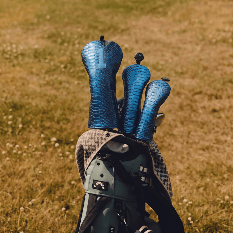 Premium Sapphire Croc Headcover - HeadCaddy