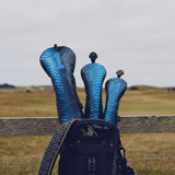 Premium Sapphire Croc Headcover - HeadCaddy